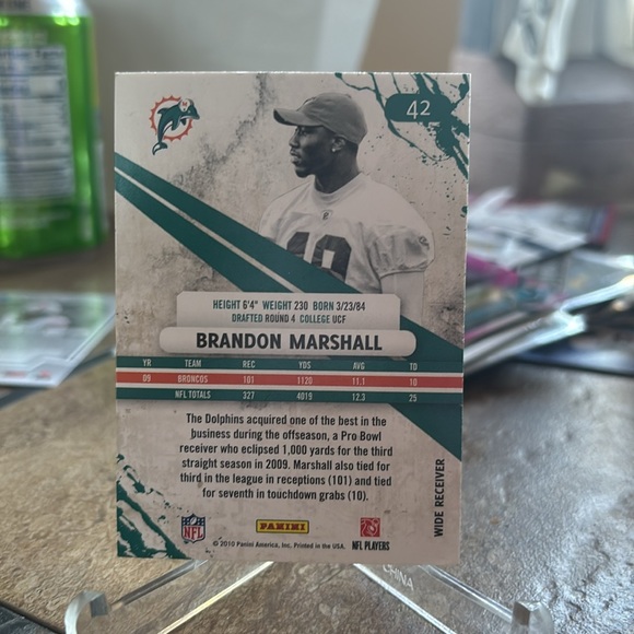 Brandon Marshall Rookies and Stars - Picture 2 of 2